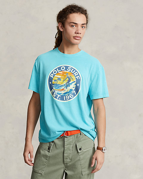 Classic Fit Polo Surf T-Shirt