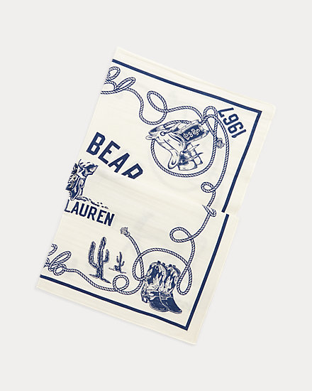 Polo Bear Cotton Bandanna