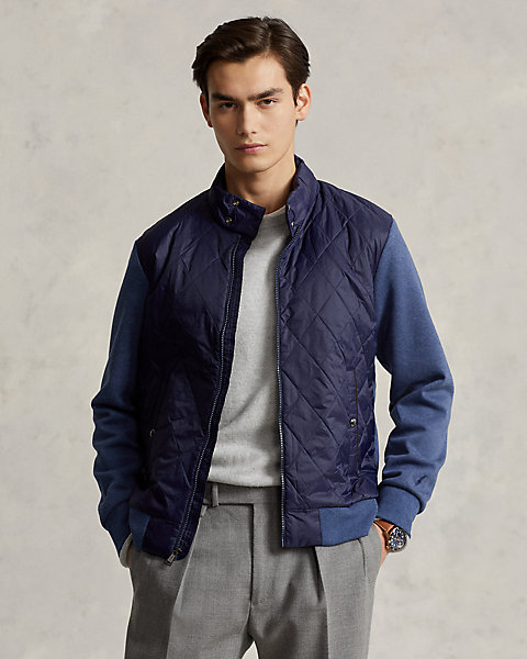 Quilted Hybrid Jacket