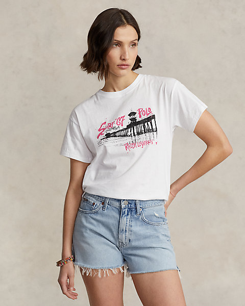 Logo Graphic Cotton Jersey Tee