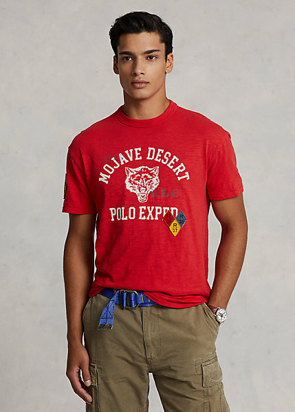 Classic Fit Jersey Graphic T-Shirt