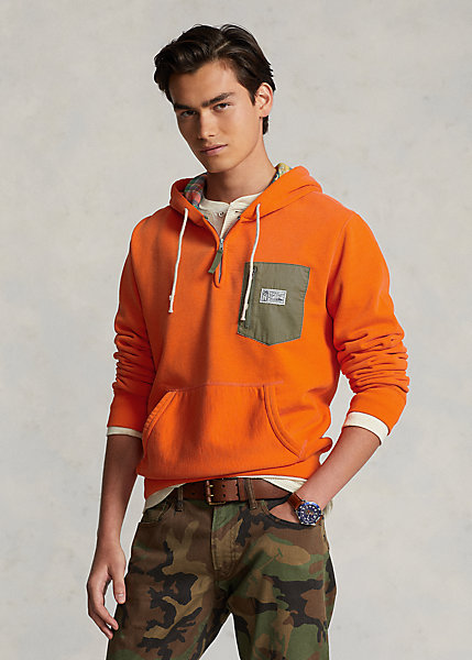 Fleece Quarter-Zip Hoodie