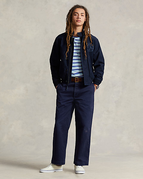 Burroughs Relaxed Fit Distressed Pant