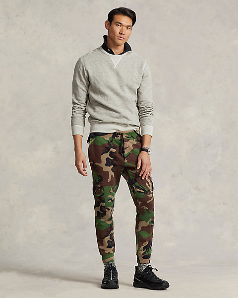 Camo Fleece Jogger Pant
