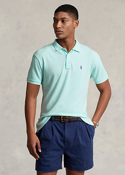Custom Slim Fit Spa Terry Polo Shirt