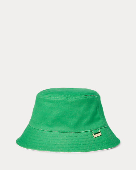 Reversible Cotton Bucket Hat