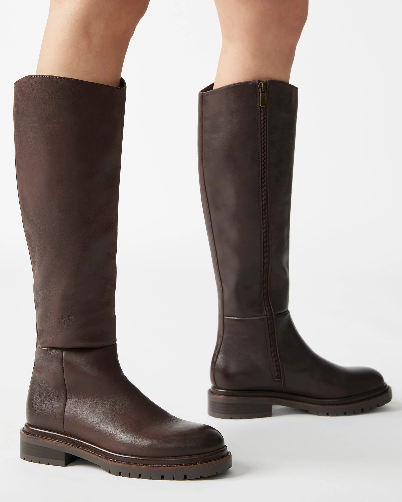 RAPHAELLA BROWN LEATHER - SM REBOOTED
