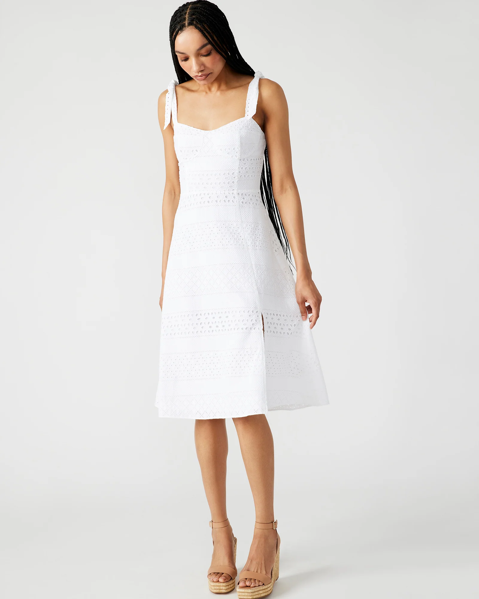 CARLYNN DRESS WHITE