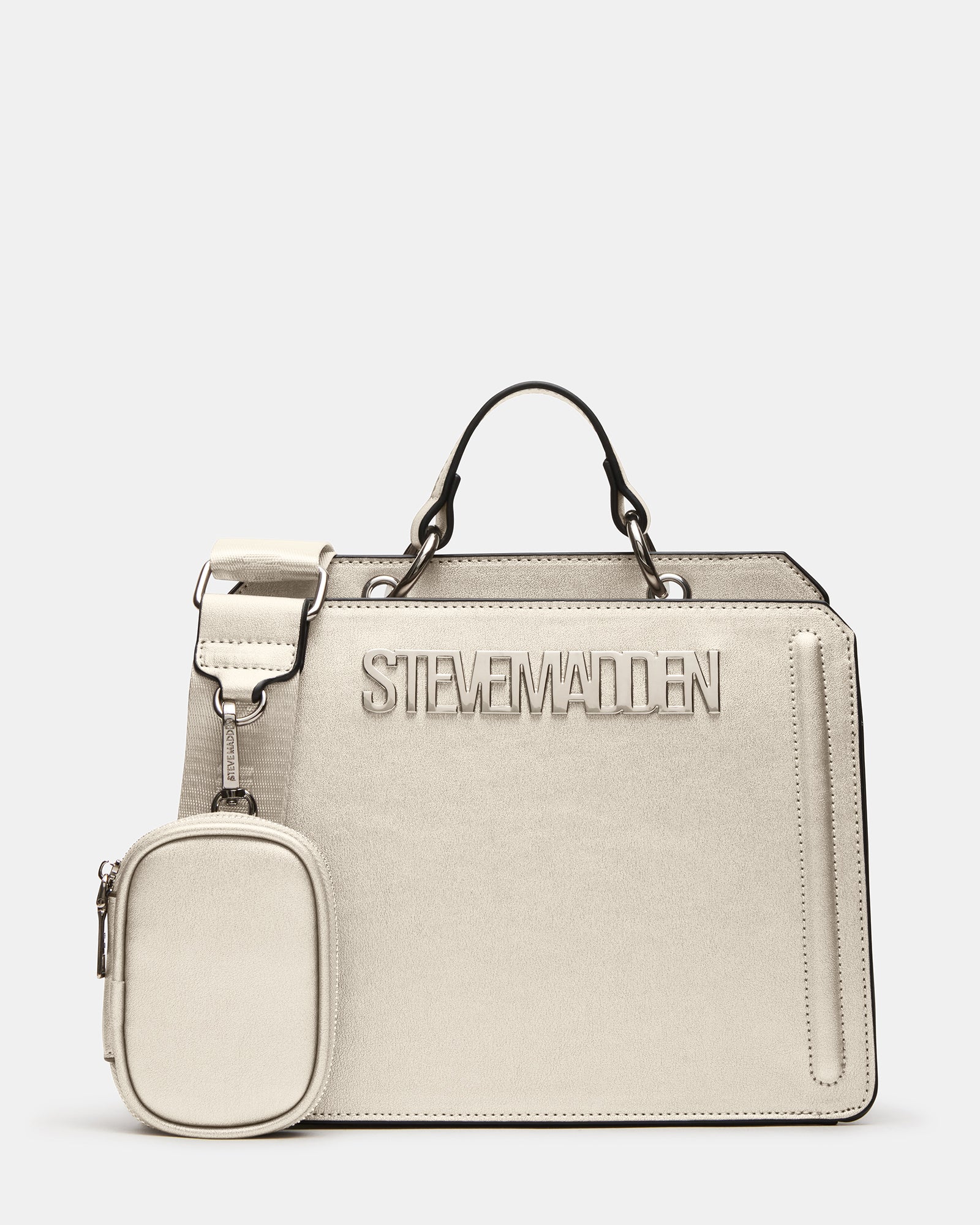 EVELYN BAG PEWTER METALLIC