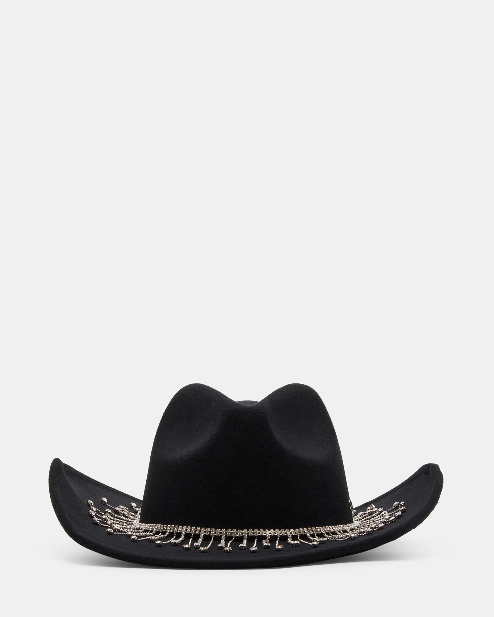 WESTERN RHINESTONE HAT BLACK