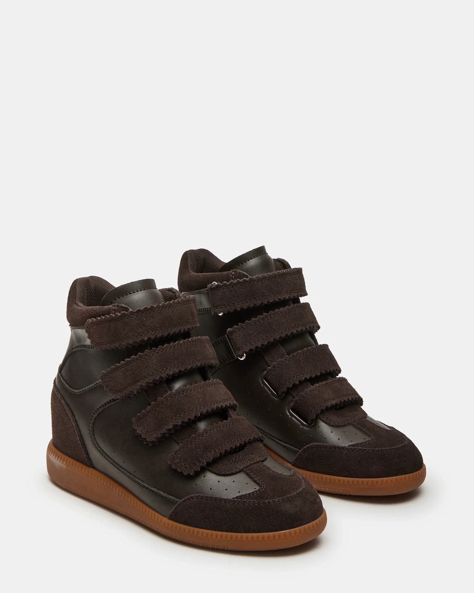 MUSTANG SNEAKER AND HEIDEE BAG BROWN SUEDE BUNDLE