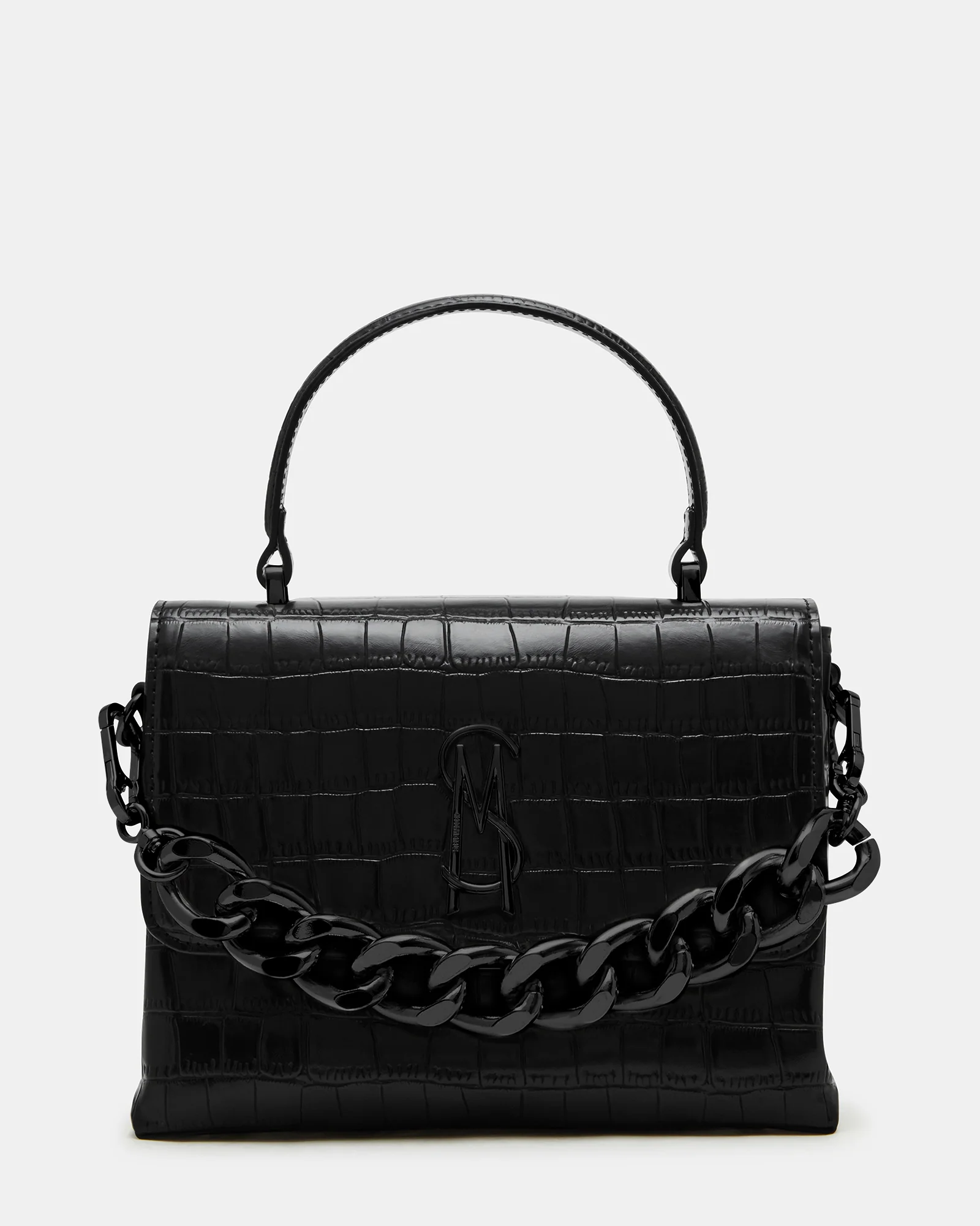 WORSH CROCODILE BAG BLACK