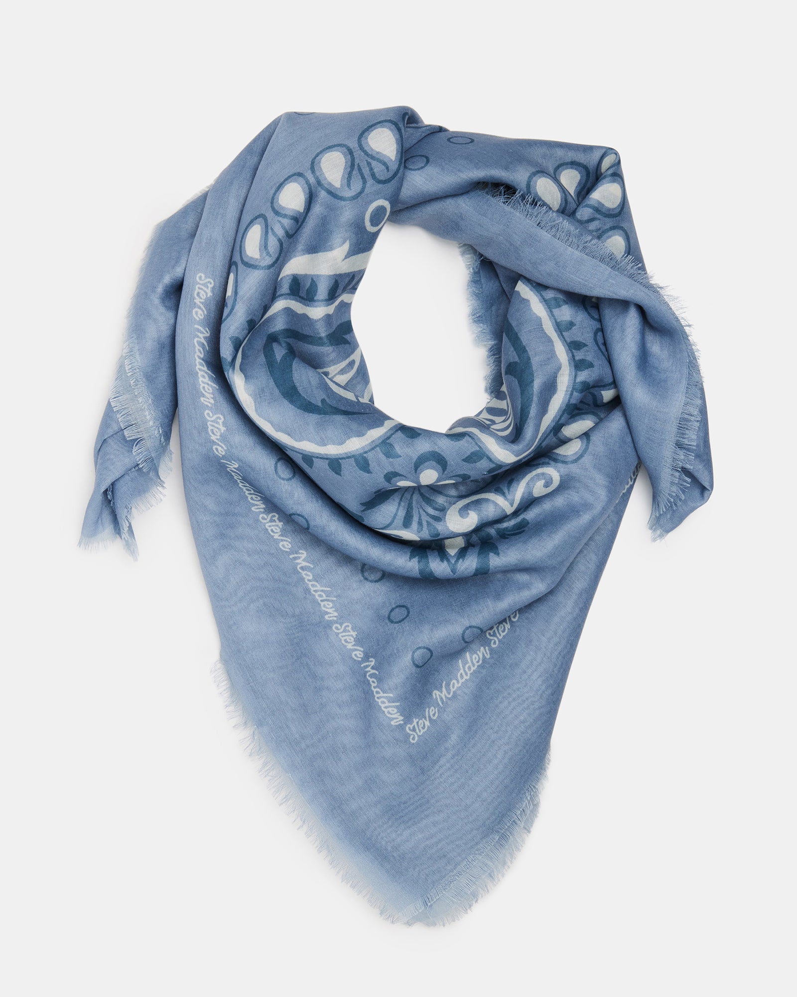 PAISLEY BANDANA DENIM FABRIC