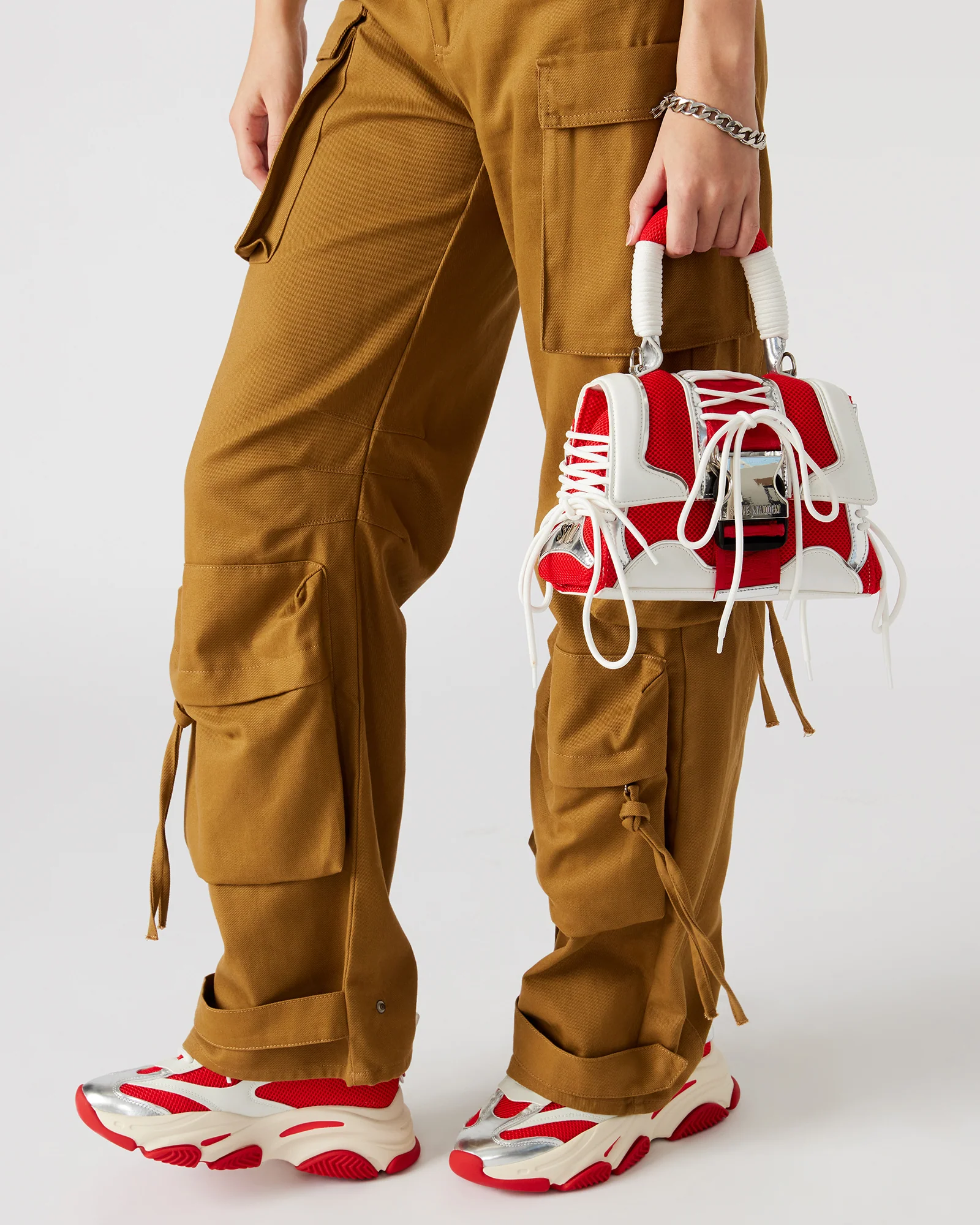 POSSESSION SHOE AND DIEGO BAG RED MULTI BUNDLE