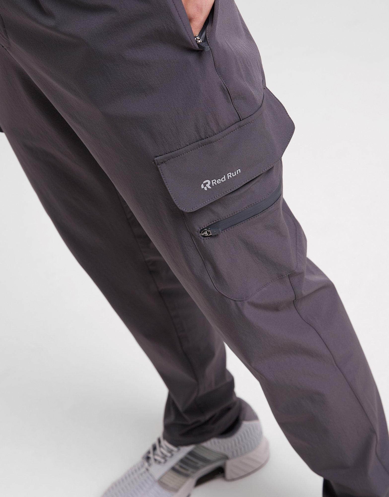 Red Run Activewear Cargo Pants