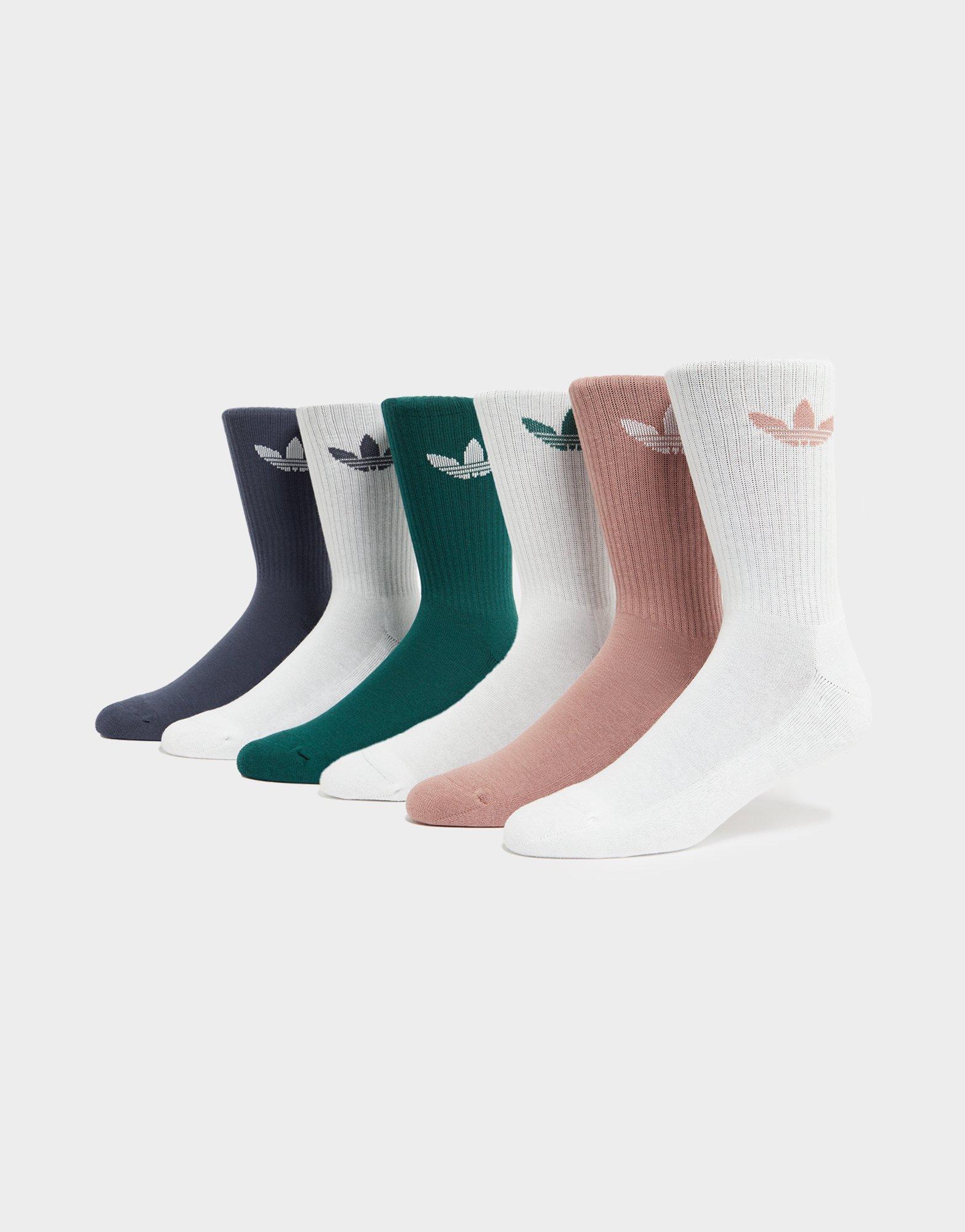 Originals 6-Pack Trefoil Cushion Crew Socks