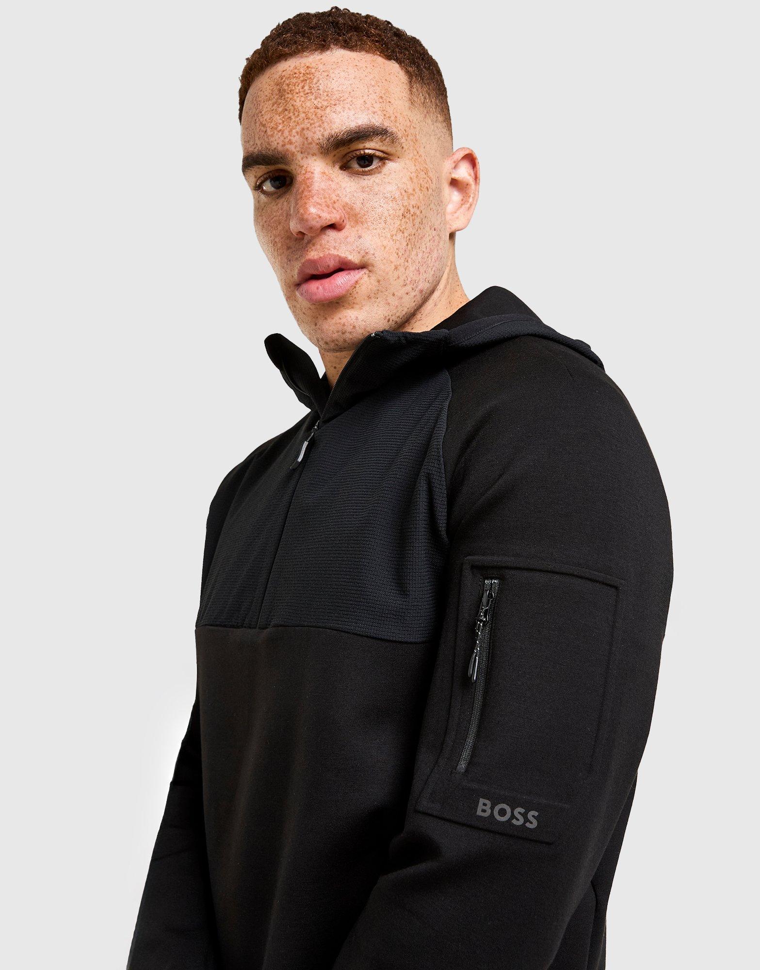 Urban Tech 1/4 Zip Hooded Jacket