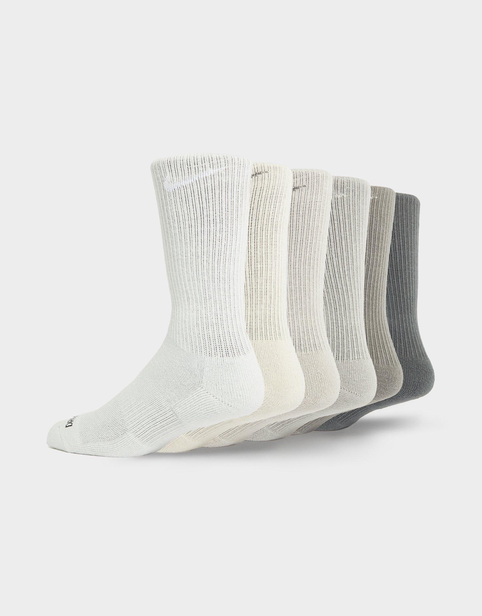 6-Pack Everyday Cushioned Training Crew Socks