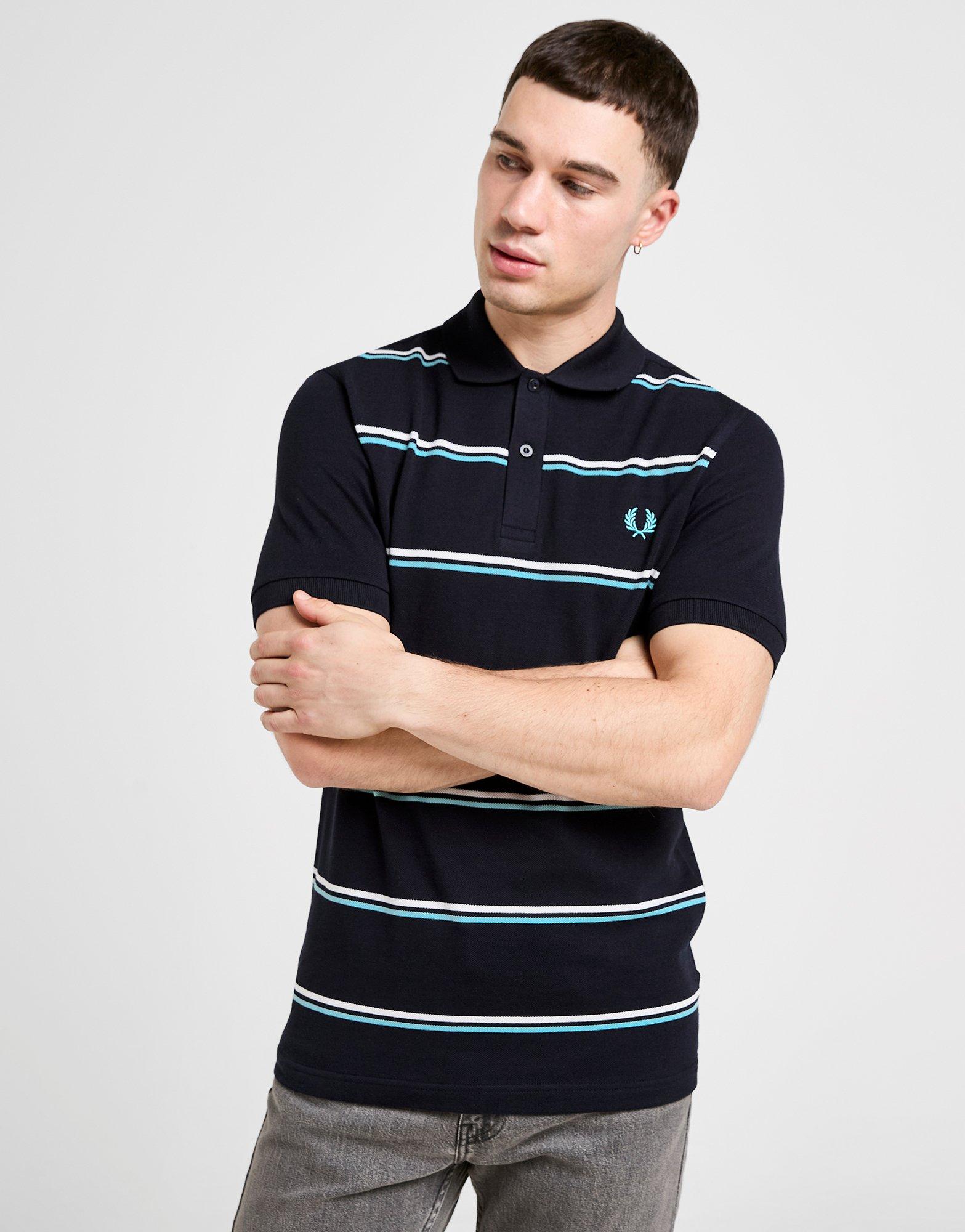 Fred Perry Horizontal Stripe Polo Shirt