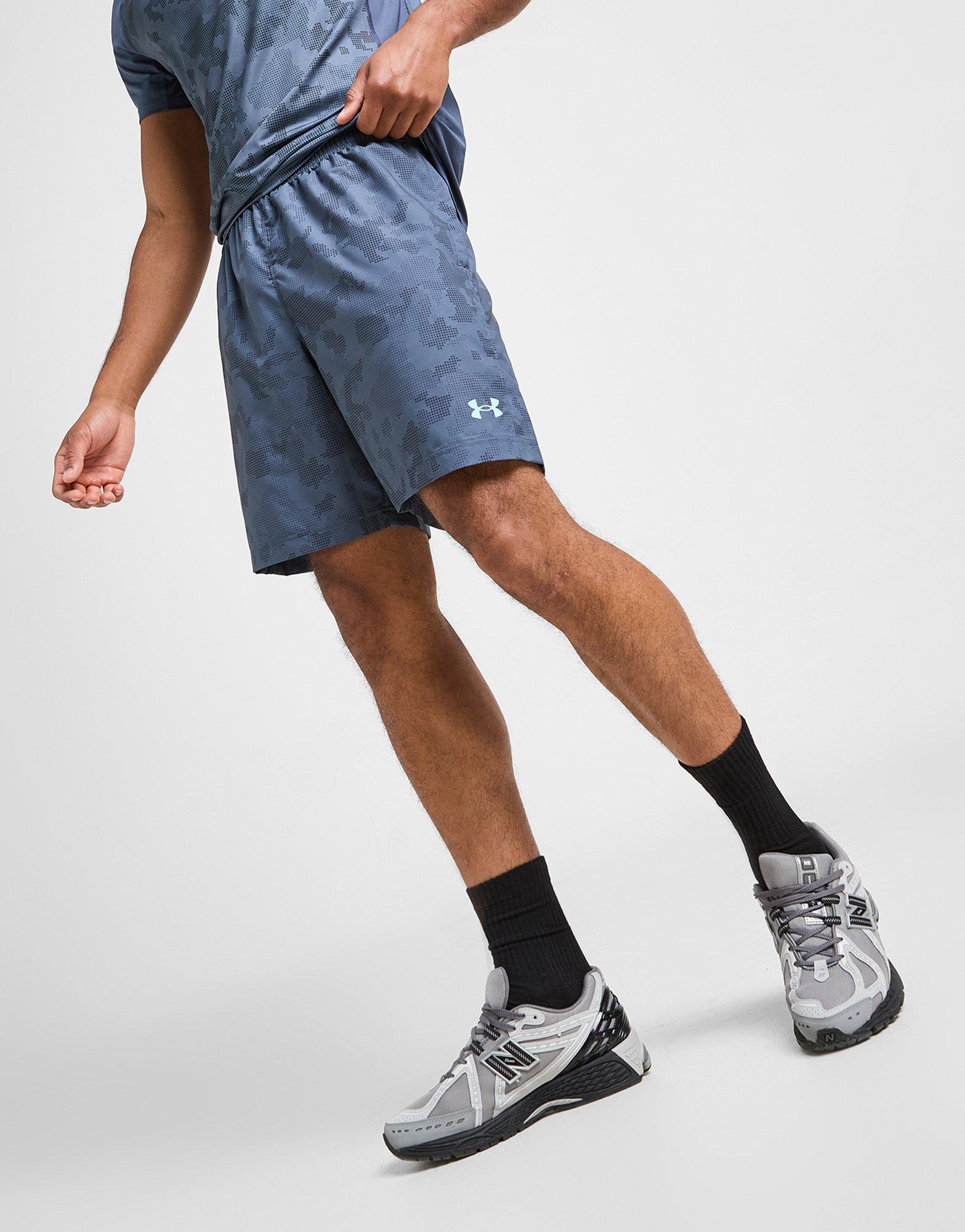 Woven Camo Shorts