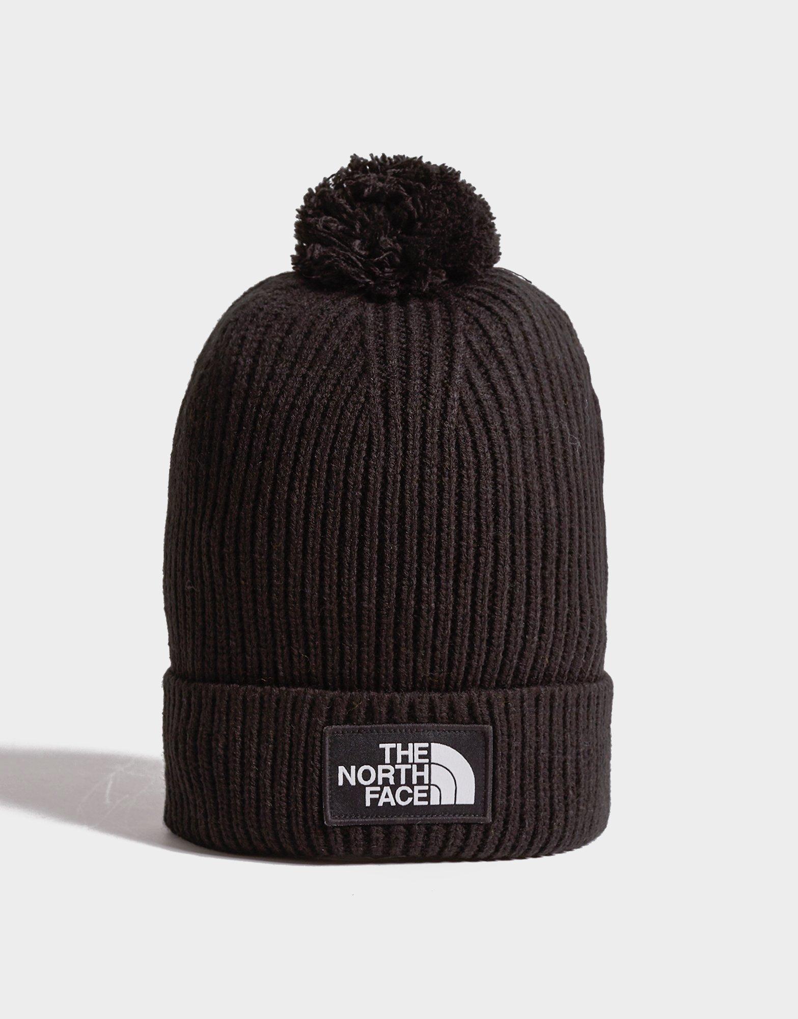 TNF Box Pom Beanie Hat