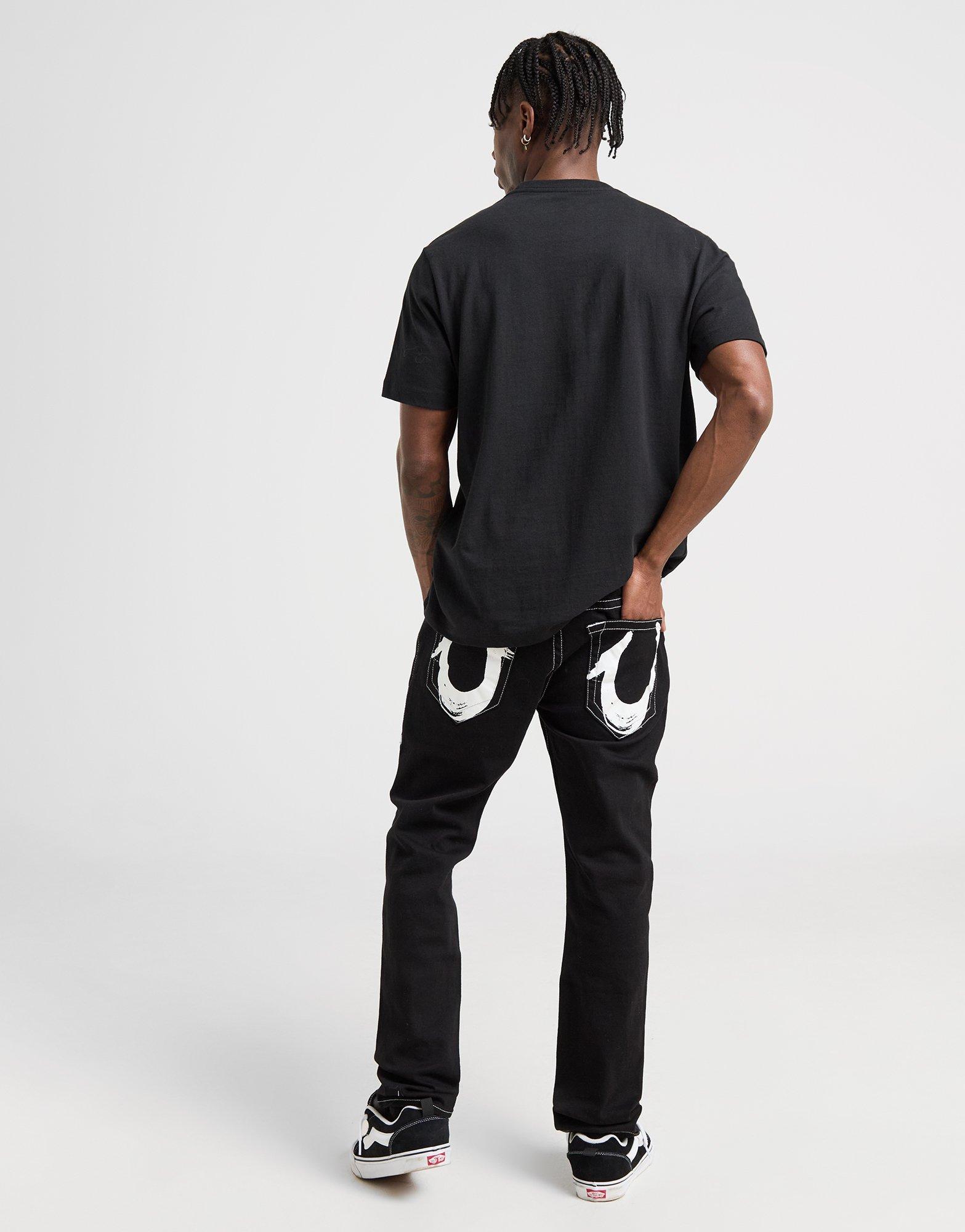 True Religion Rocco Taper Paint Jeans
