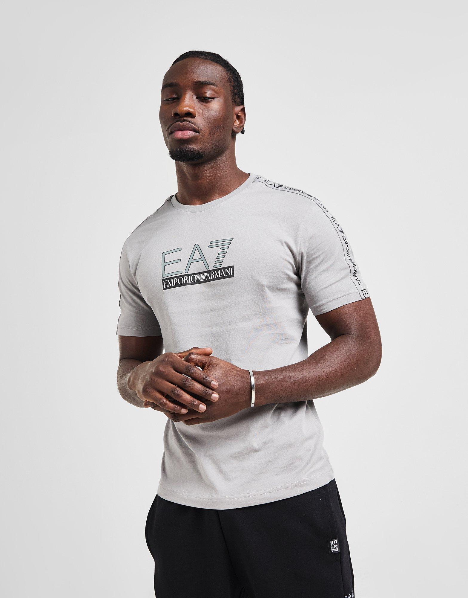 EA7 Emporio Armani Tape Large Logo T-Shirt