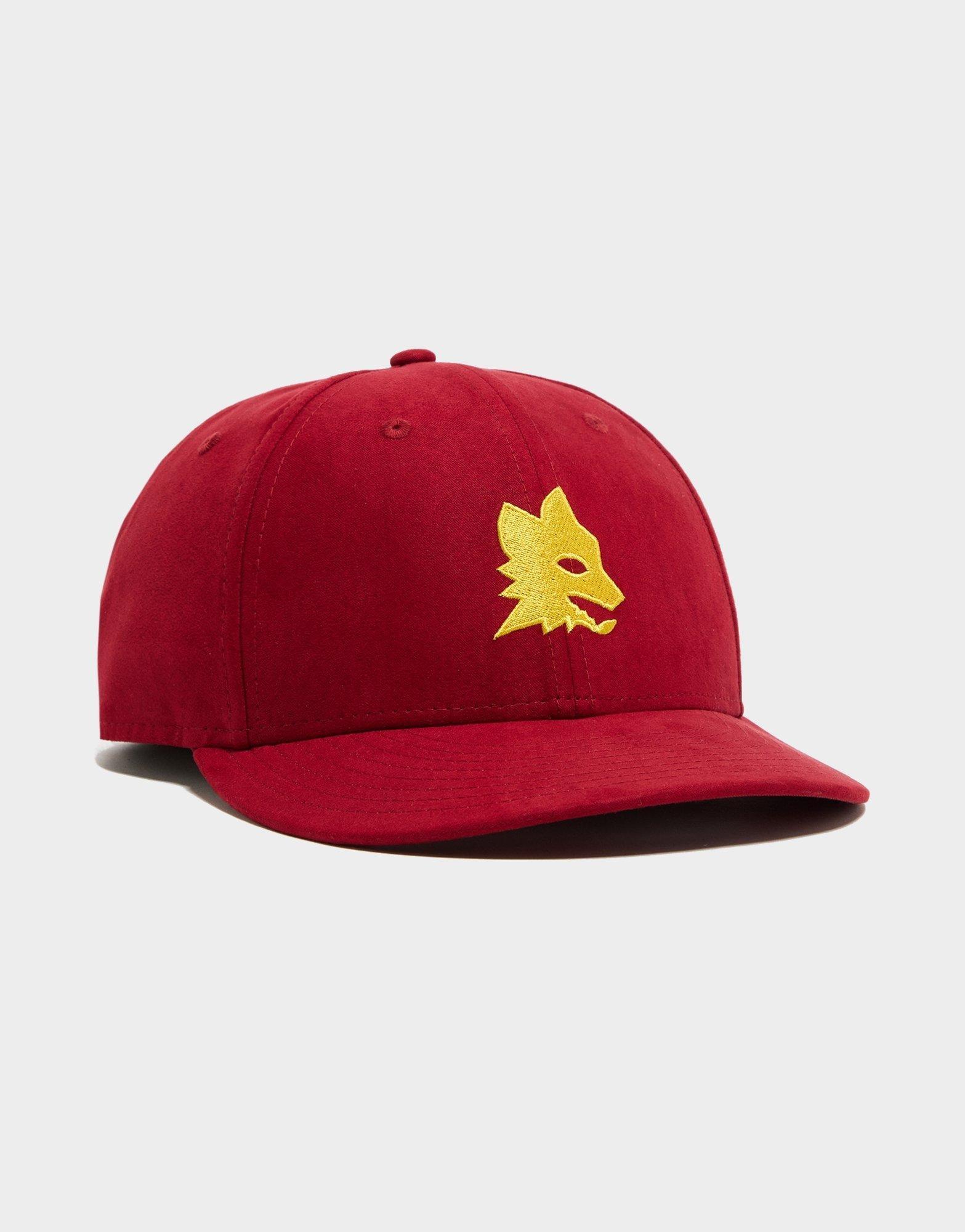 New Era AS Roma Faux Suede Lupetto 9FIFTY Cap