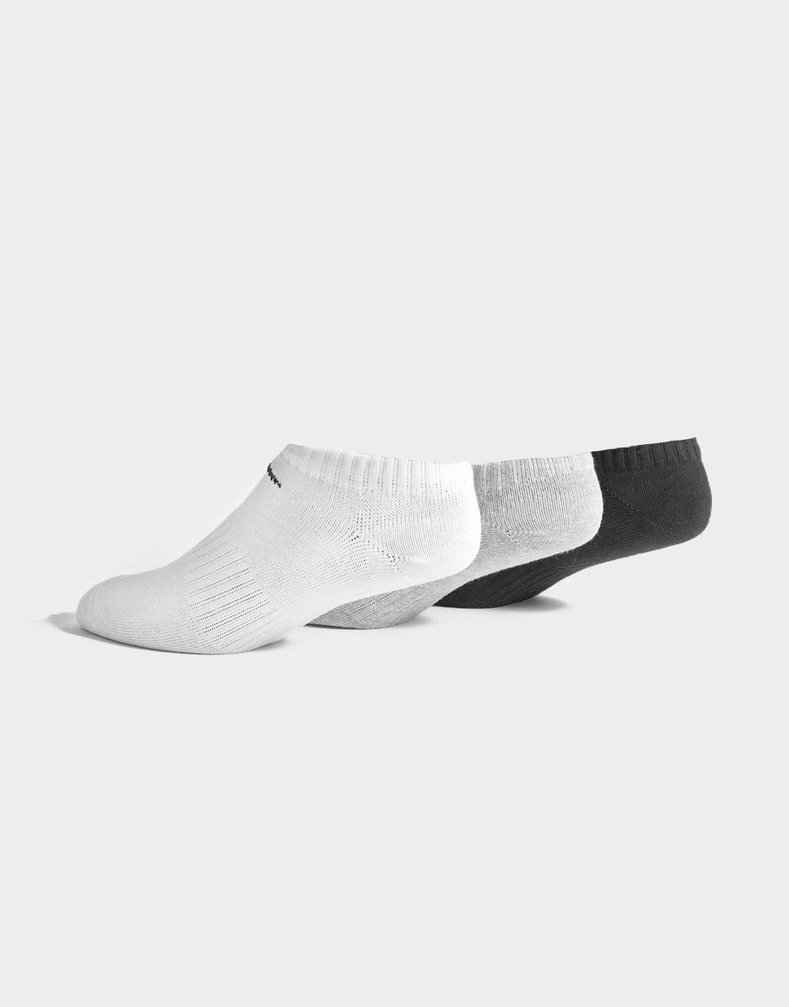 3-Pack No Show Socks