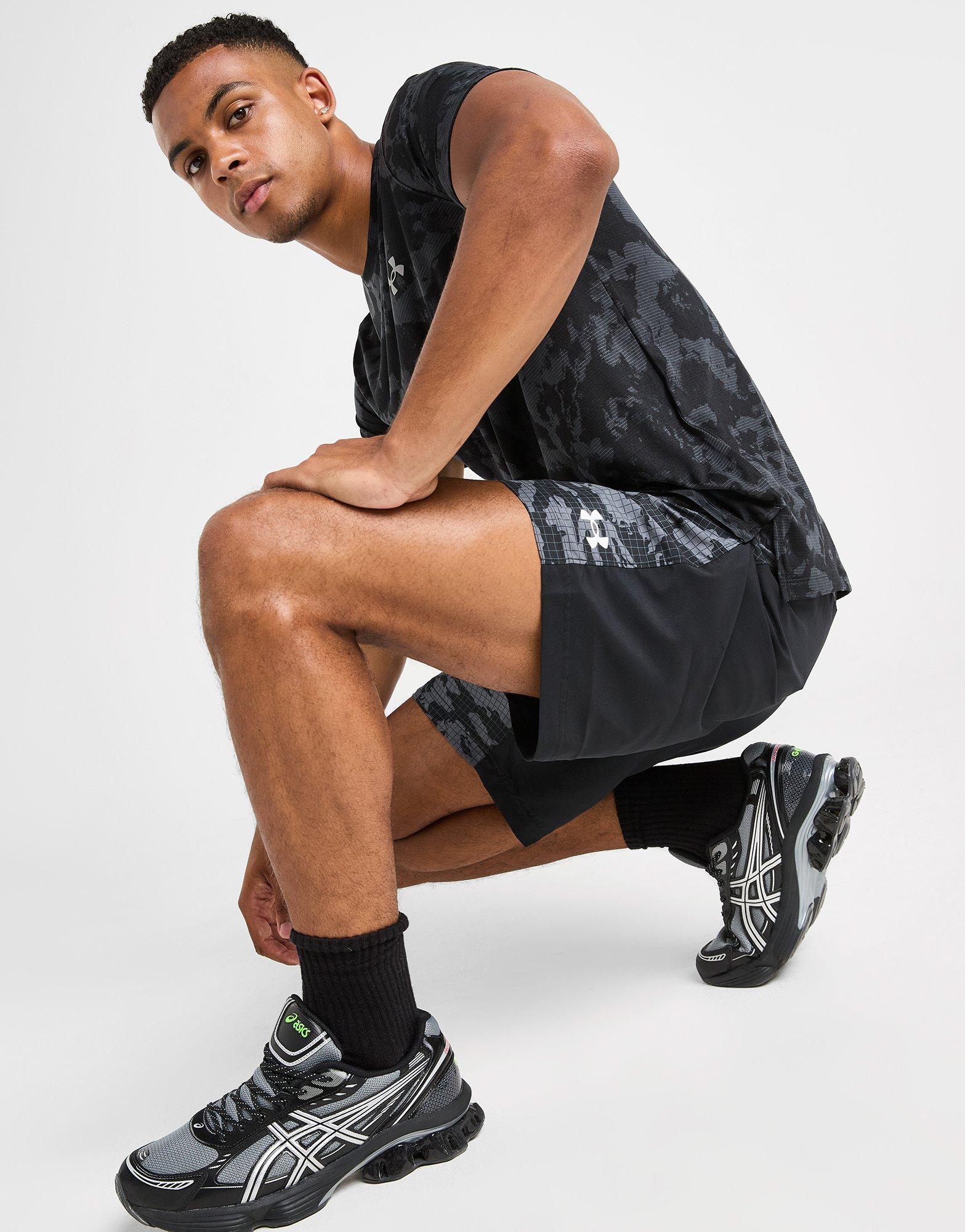 Woven Camo Shorts
