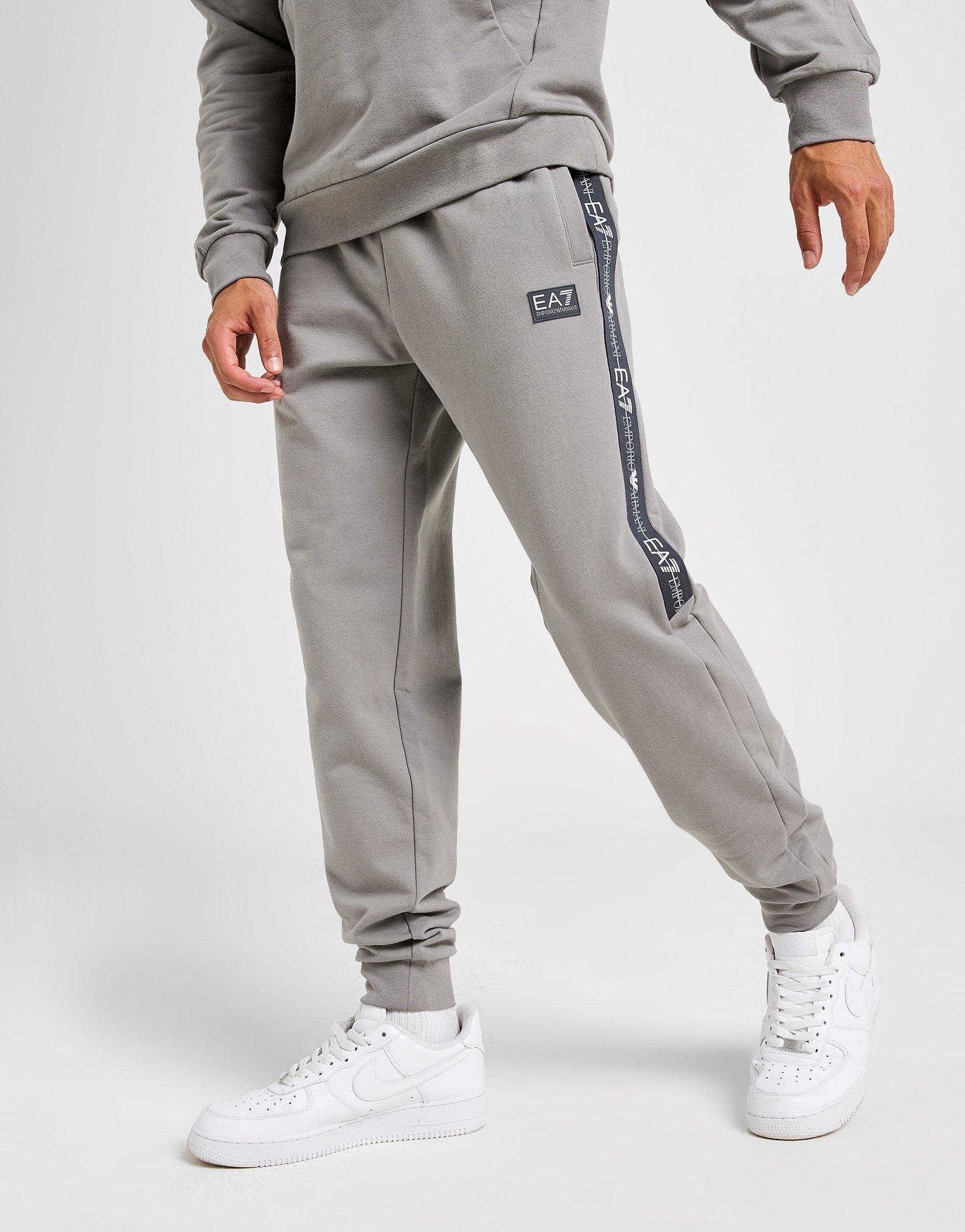 EA7 Emporio Armani Tape Large Logo Joggers