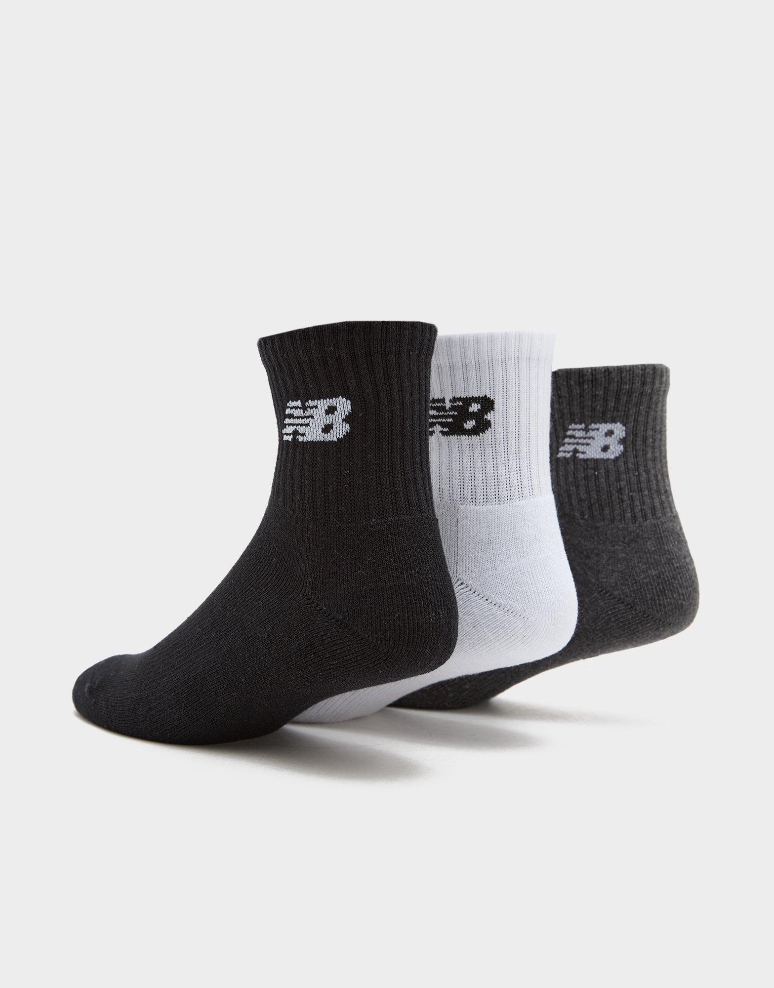 3-Pack Everyday Quarter Socks