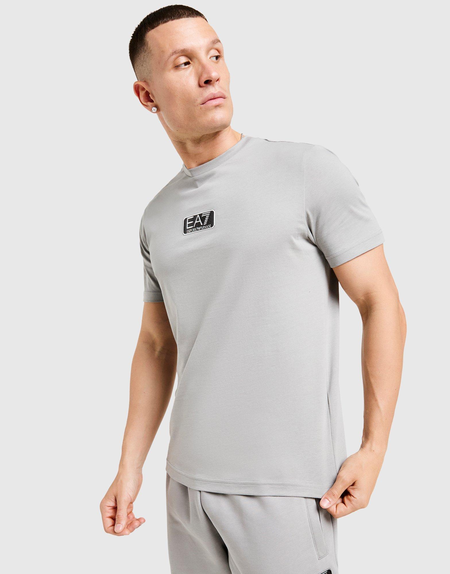 EA7 Emporio Armani Carbon Logo T-Shirt