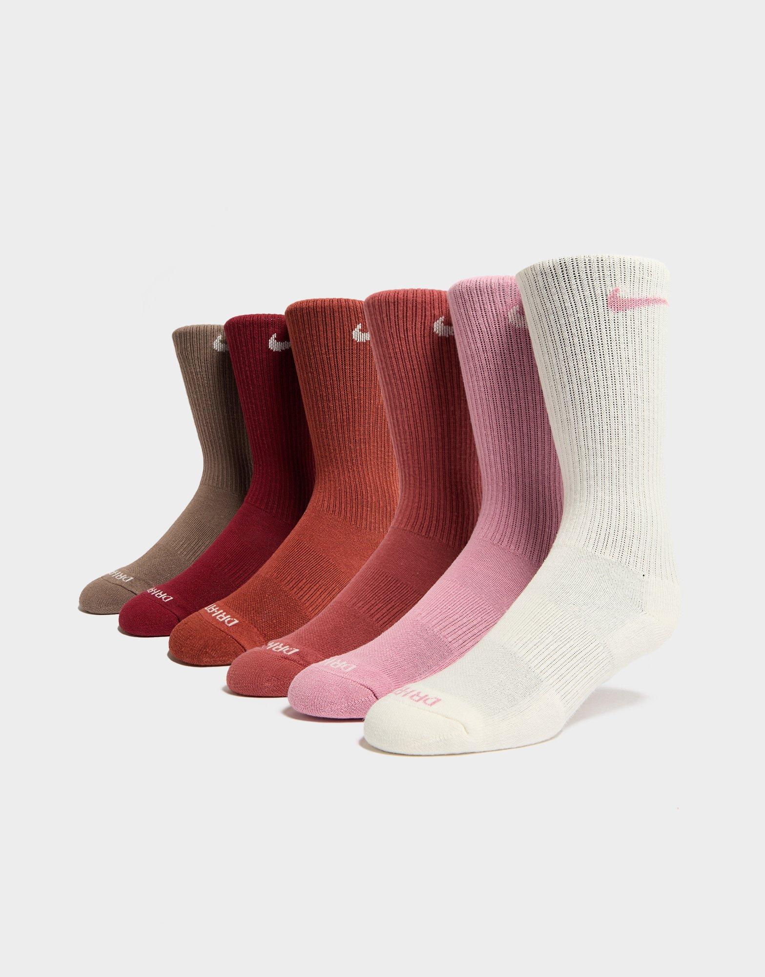 6-Pack Everyday Cushioned Training Crew Socks
