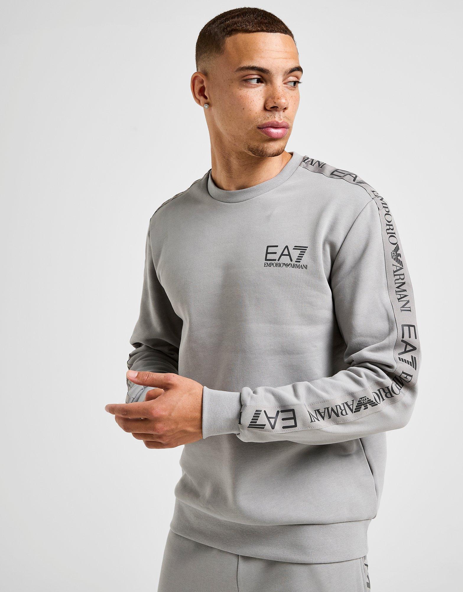 EA7 Emporio Armani Reflective Tape Crew Tracksuit