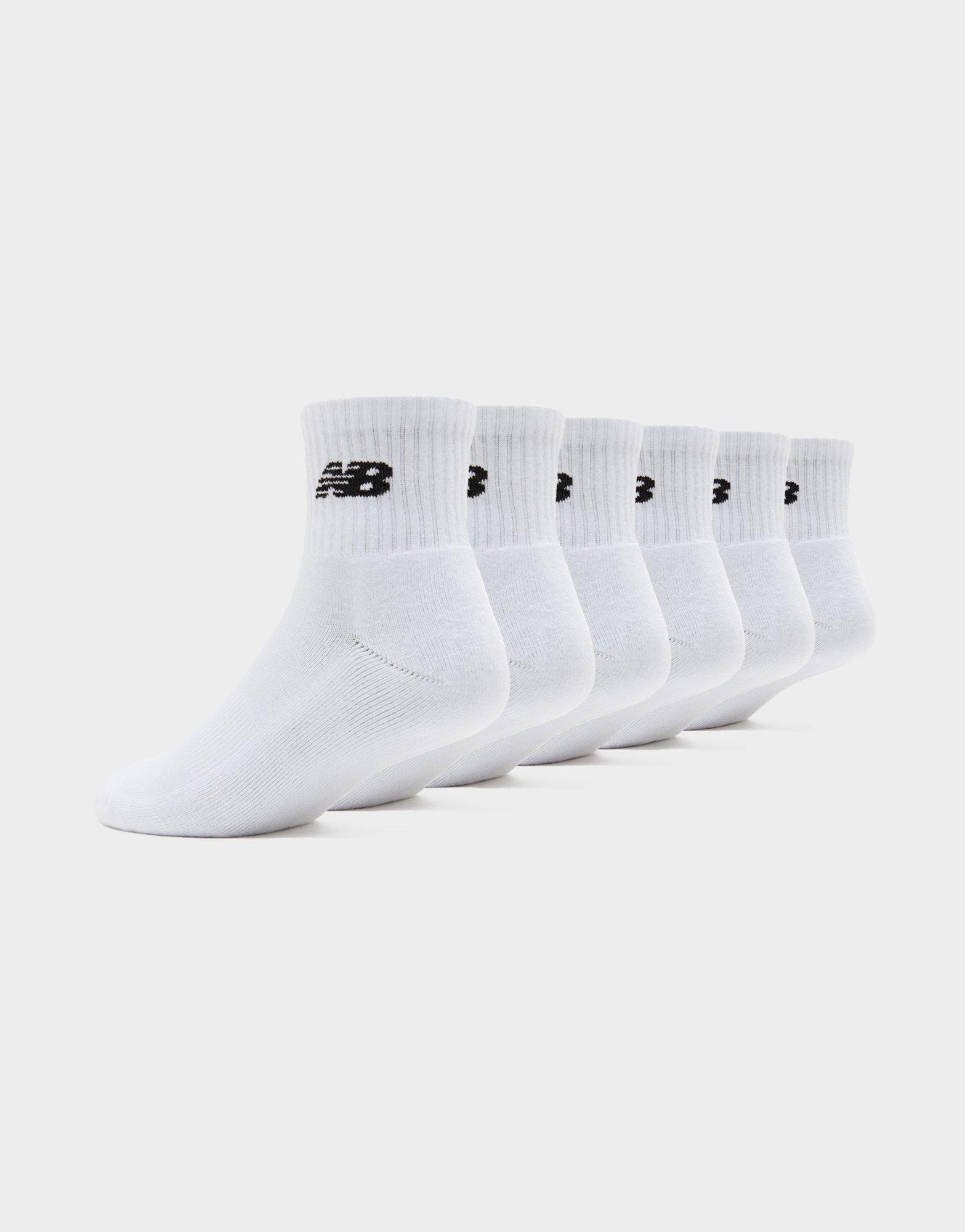 6-Pack Quarter Socks