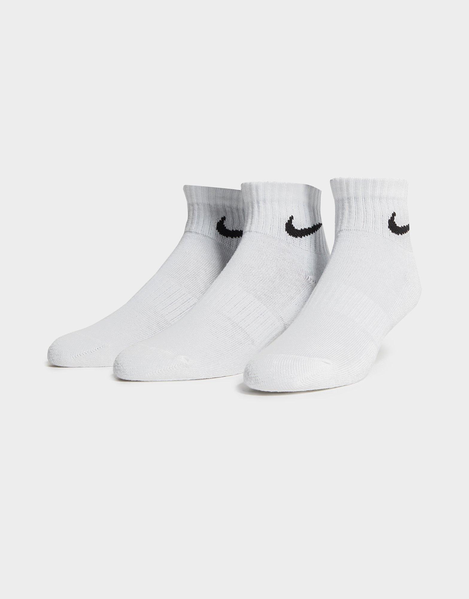 3-Pack Lightweight Quarter Socks