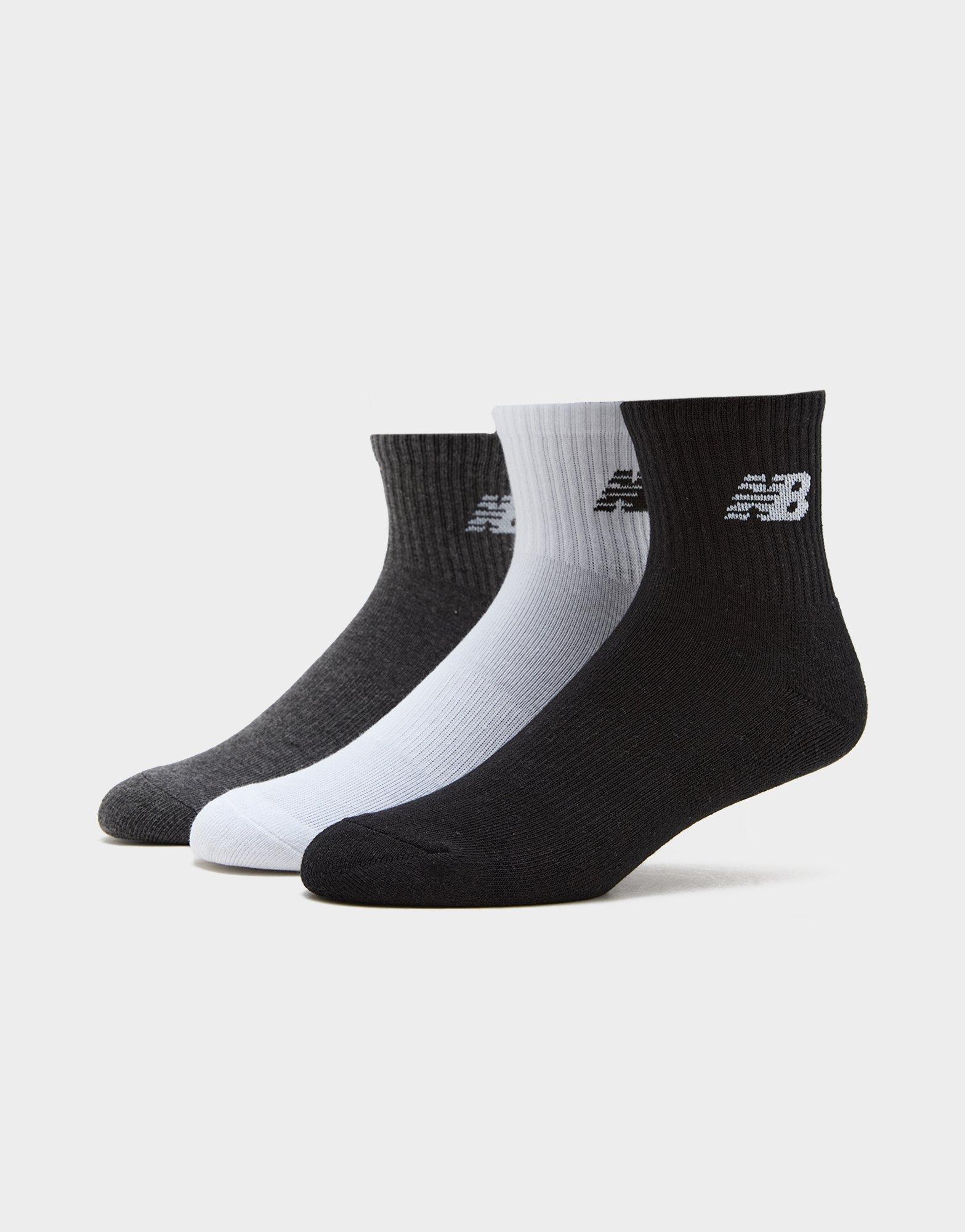 3-Pack Everyday Quarter Socks