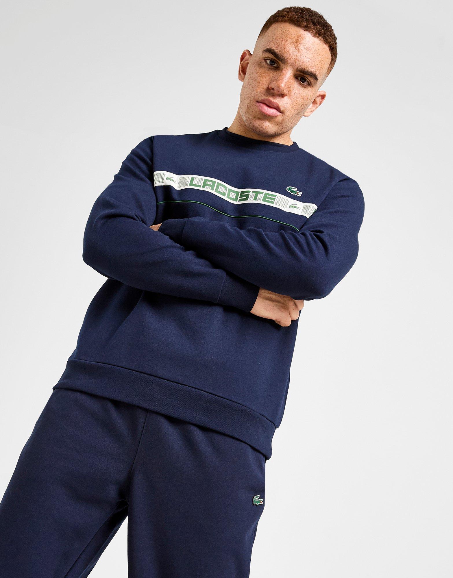 Grid Tape Crew Sweatshirt