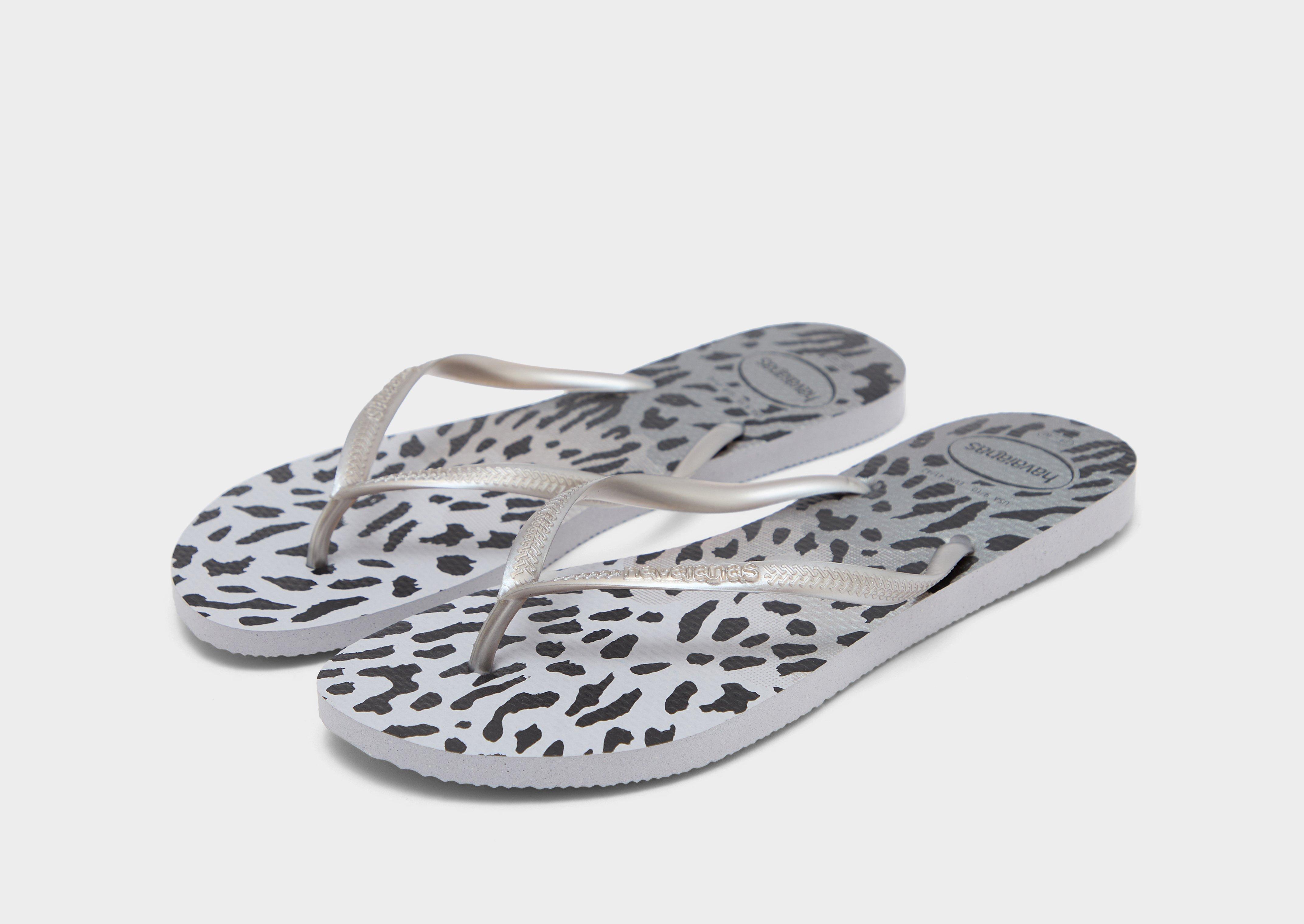 Havaianas Slim Animal Print Flip Flops Women's