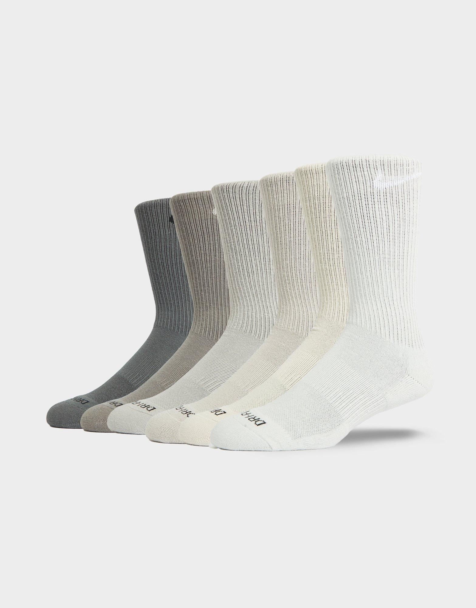 6-Pack Everyday Cushioned Training Crew Socks