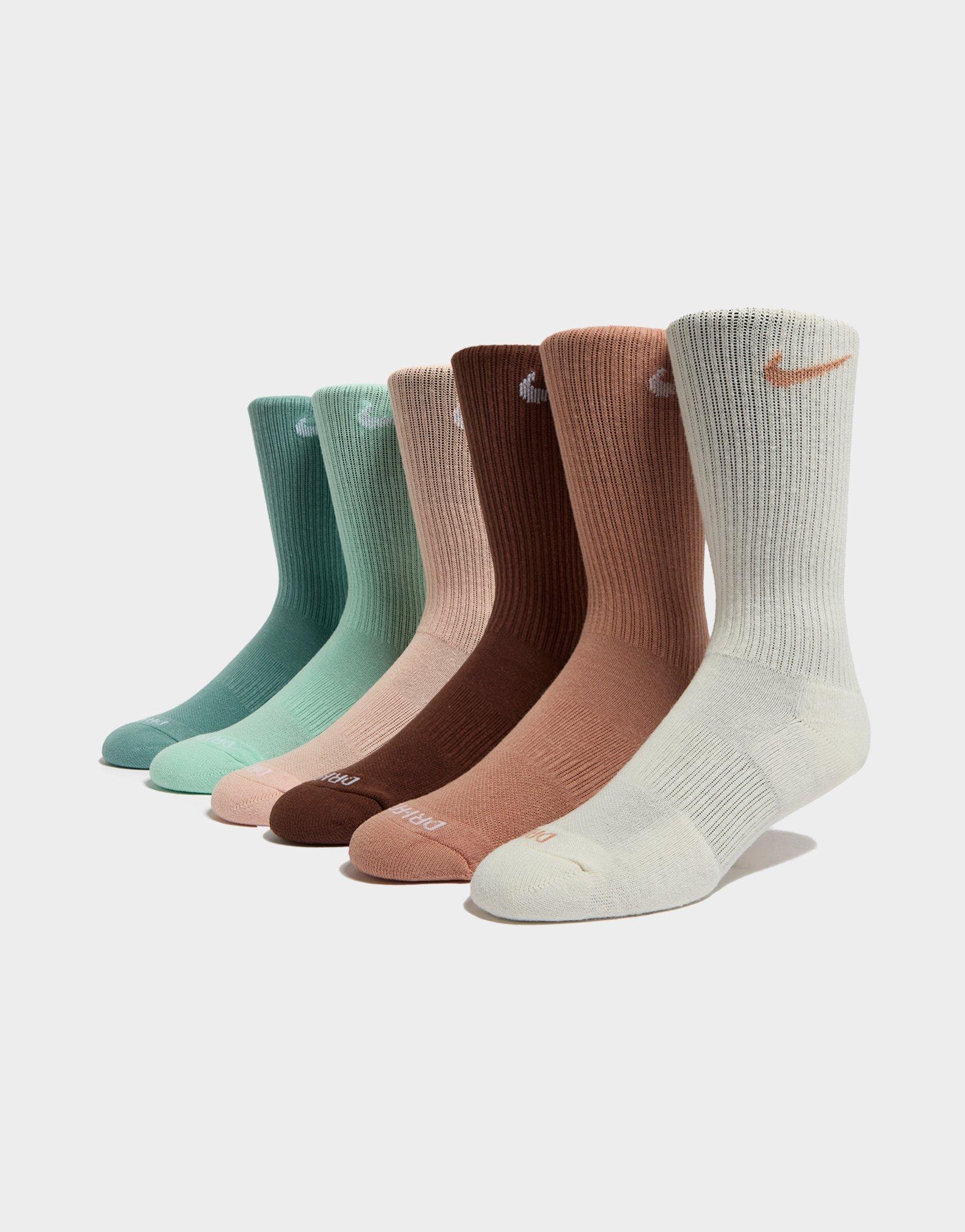 6-Pack Everyday Cushioned Training Crew Socks