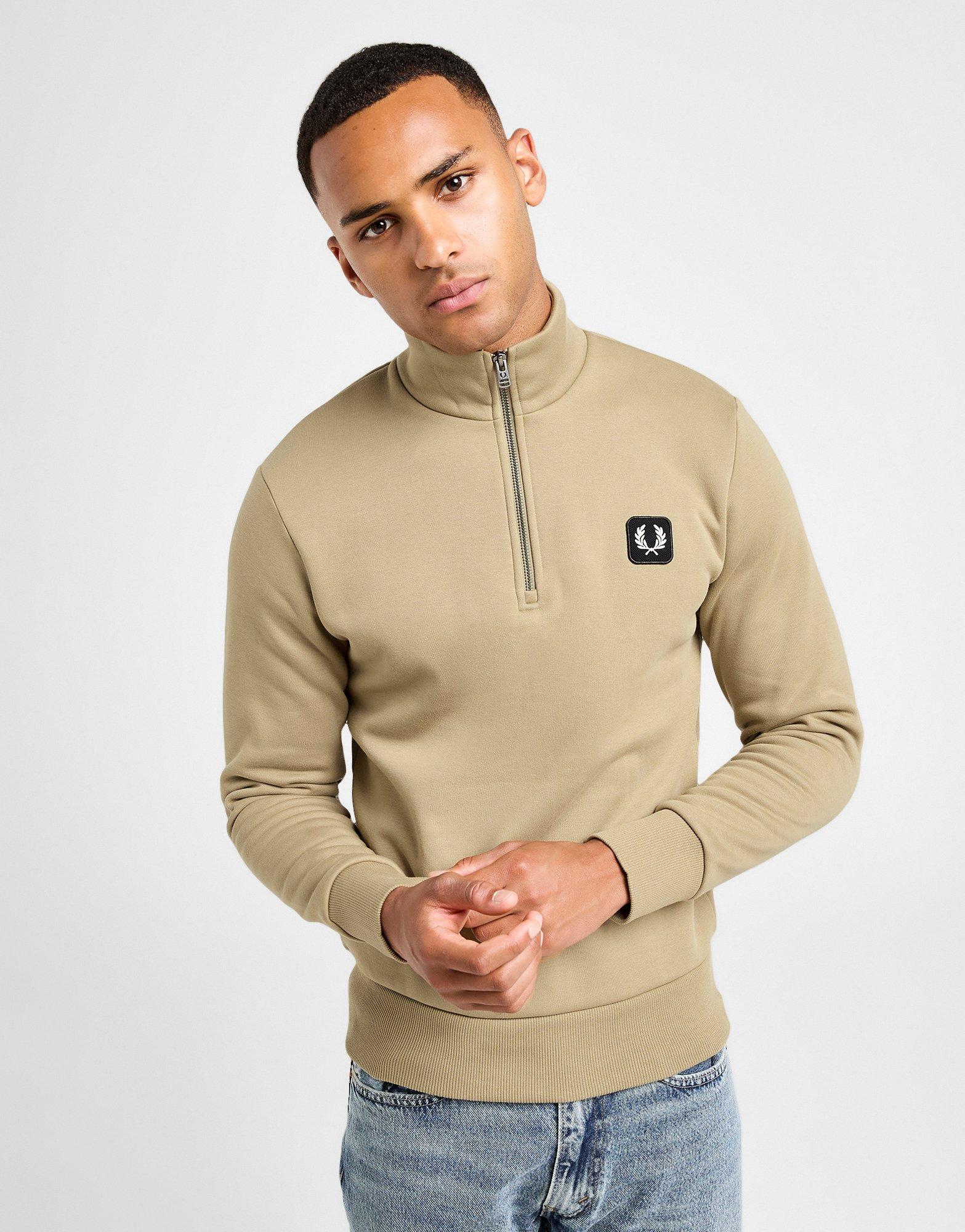 Fred Perry Badge 1/2 Zip Sweatshirt