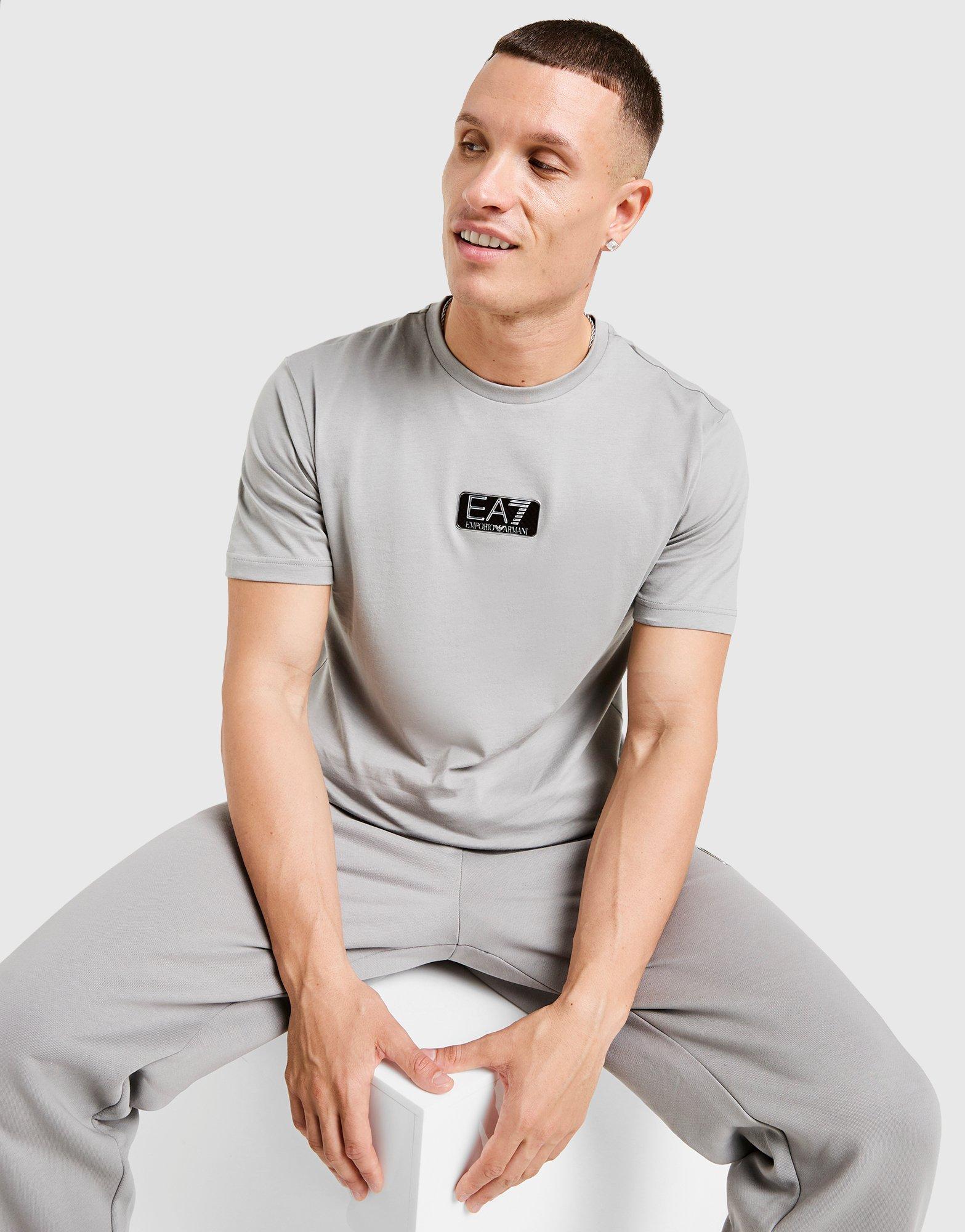 EA7 Emporio Armani Carbon Logo T-Shirt