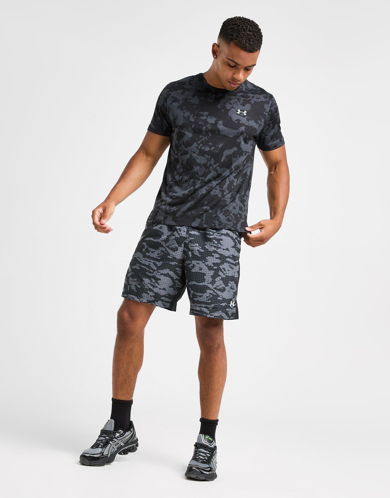 Woven Camo Shorts
