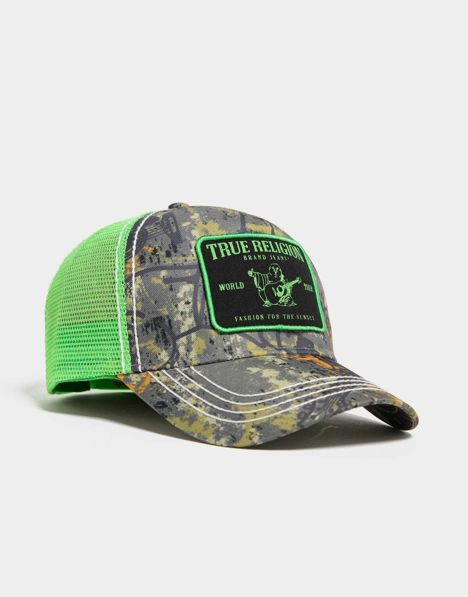 True Religion Buddha Trucker Cap