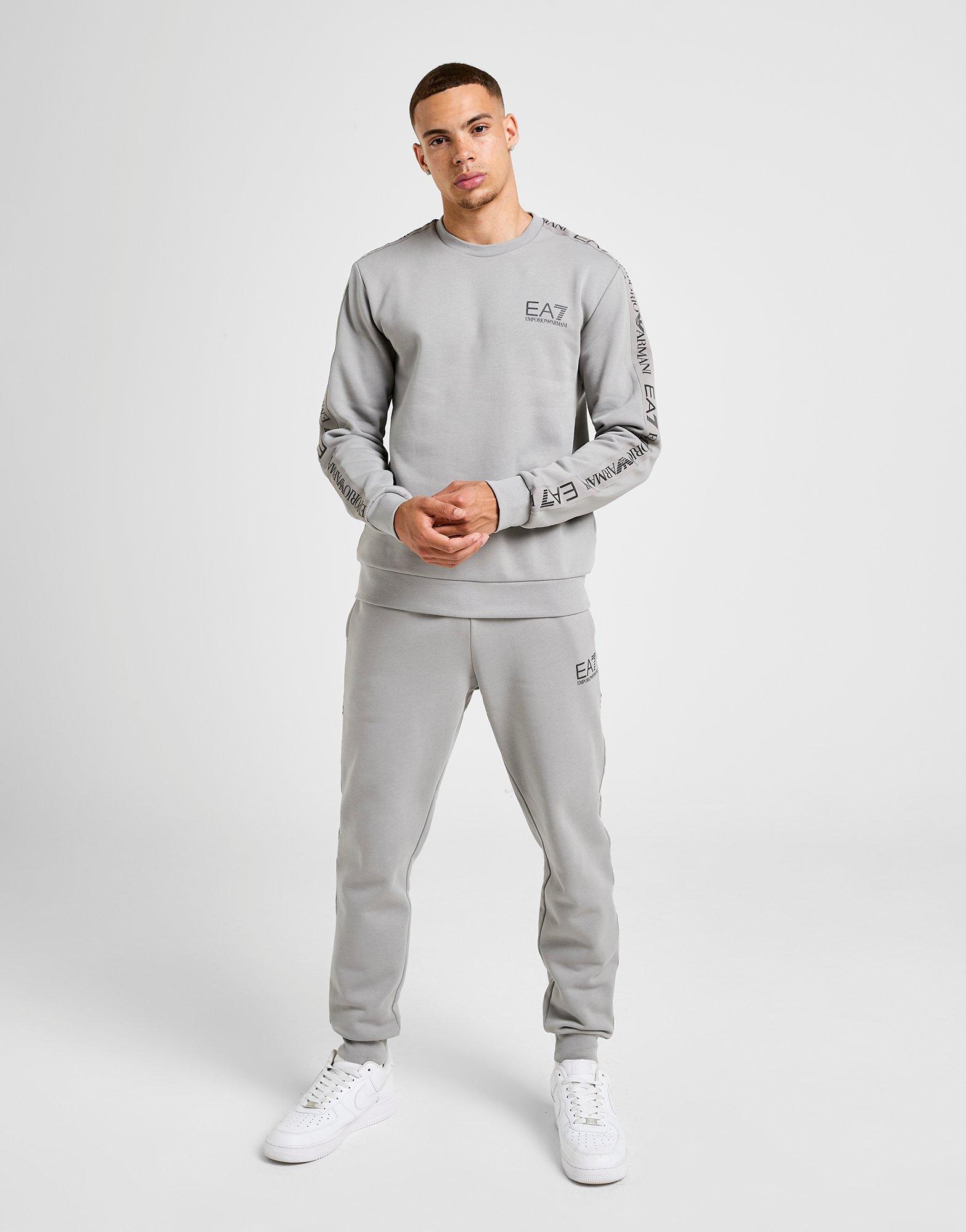 EA7 Emporio Armani Reflective Tape Crew Tracksuit