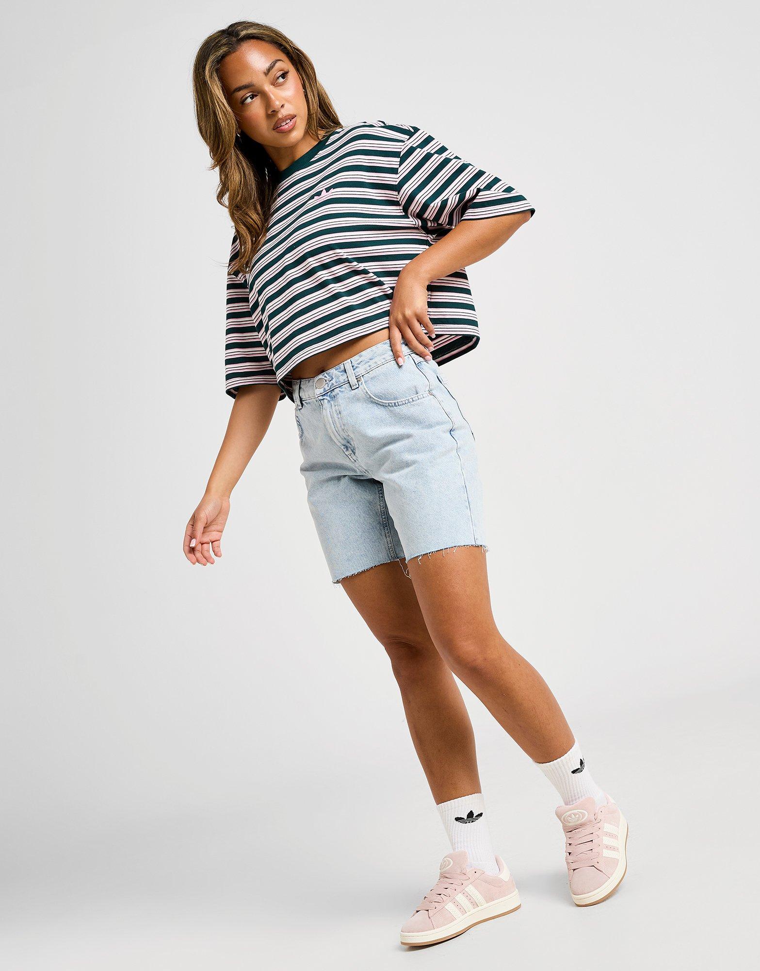 Originals Stripe Crop T-Shirt