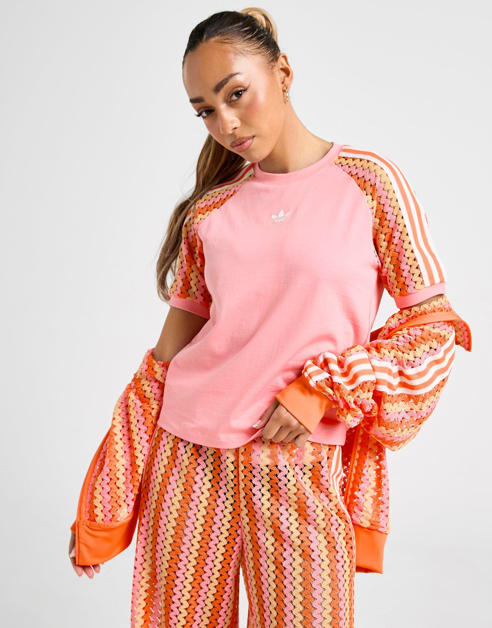 Originals 3-Stripes Crochet Cali T-Shirt