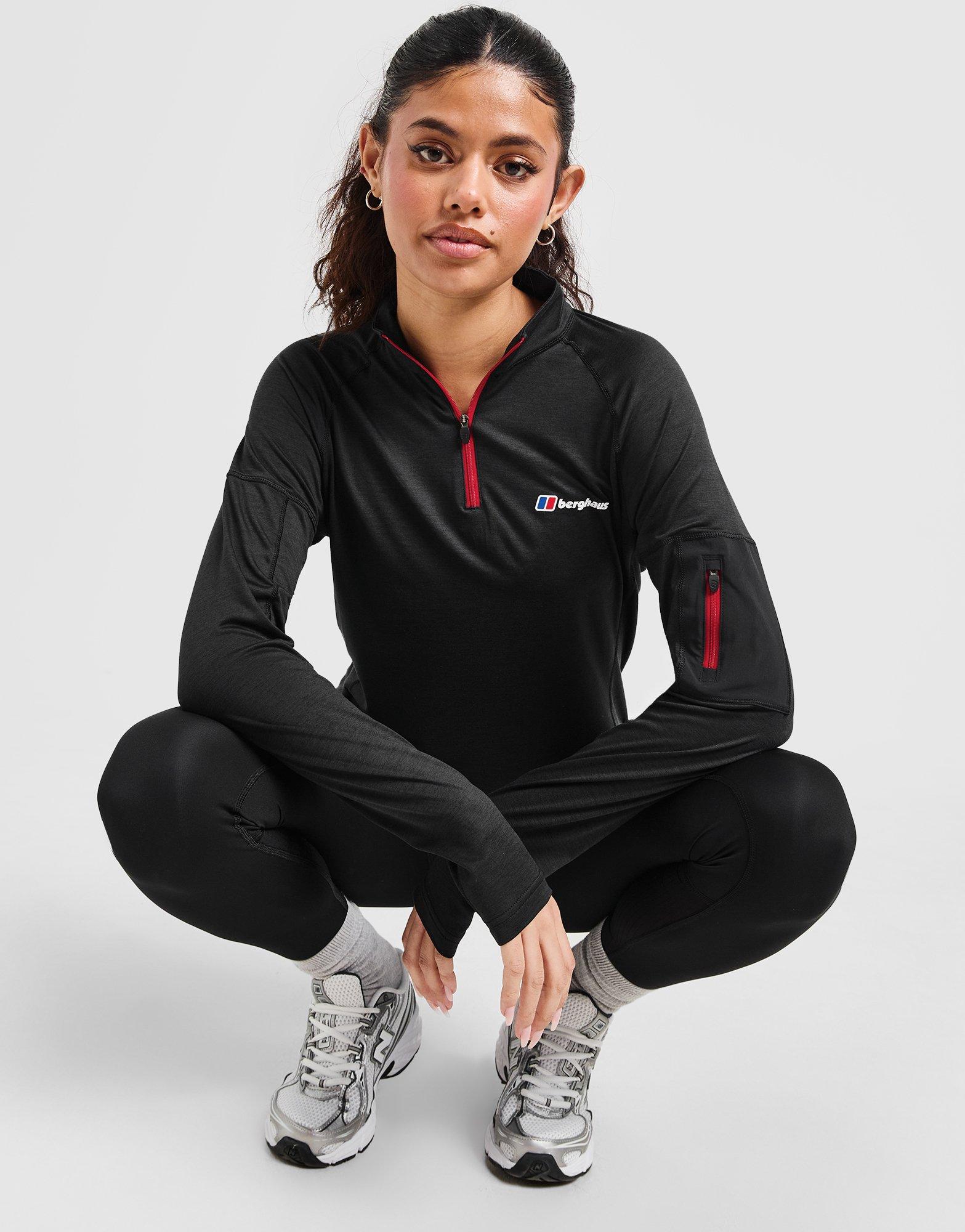 Woven Pocket 1/4 Zip Top